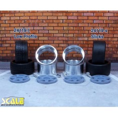 1/24 18" Speedline (DTM) Wheels with Low Profile Tyres