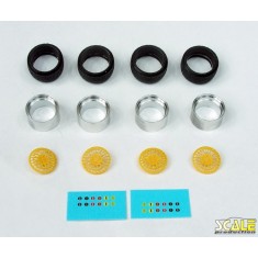 1/24 16" BBS E-17 (wheel rings, inserts, tyres & decals)