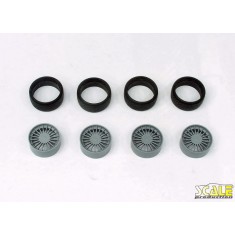 1/24 18" Alpina Classic Wheels & Tyres Set