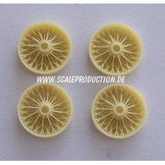 1/24 15" Wire Wheels (15mm) 4pcs