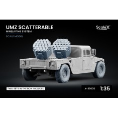 1/35 UMZ Scatterable Mine Laying System (2 Mine Launchers)