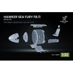 1/32 Hawker Sea Fury FB.11 Detail Set for DBMK Kit