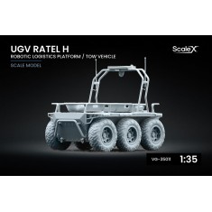 1/35 UGV Ratel H Robotic Logistics Platform / Tow Vehicle