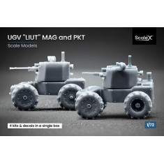 1/72 Modern UGV LIUT MAG and PKT (4 kits)