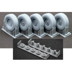 1/35 Modern HMMWV MT/R 12-bolt Ordinary Wheel set for Academy/ICM kits