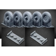 1/35 Modern GAZ-66 Ordinary Wheel set for Trumpeter kits