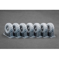 1/35 Modern Kamaz 4310 Ordinary Wheel set for Trumpeter kits