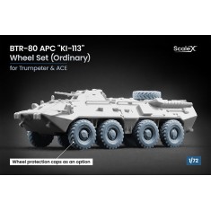 1/72 Modern BTR-80 APC ''KI-113'' Ordinary Wheel set for Trumpeter/ACE kits