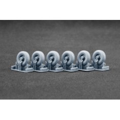 1/72 FV603 Saracen Trak Grip Ordinary Wheels for ACE Kit