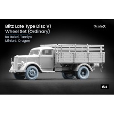 1/35 Blitz Late Type Disc V2 Ordinary Wheel set for Dragon/Italeri/Miniart/Tamiya kit