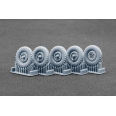 1/35 Kubelwagen Type 82 Englebert Ordinary Wheels for Meng/Tamiya Kits