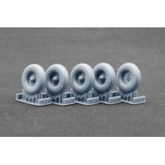 1/35 Kubelwagen Type 82 Balon 1 Ordinary Wheels for Meng/Tamiya Kits