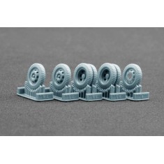 1/72 Opel Blitz Late Type Disc V1 Ordinary Wheels for Academy/Italeri Kits