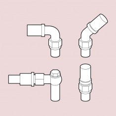 1/24 Hose Joints V.1 (28pcs, 4 types)