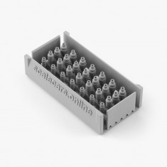 1/24 Electrical Connectors (28pcs, 4 sizes)