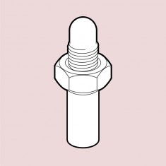 1/25-1/24 60x Resin Bolt (NASCAR type V.1)