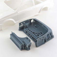 1/24 Fuel Tank and Trunk (Ford Sierra Cosworth RS) for Tamiya #24081