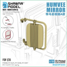 1/35 HMMWV Mirror Type-A for M998/M1025/M1046/M1097/M114/M1151 Early