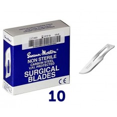 Scalpel Blades #10 (100pcs) for #3 Handle