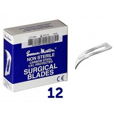 Scalpel Blades #12 (100pcs) for #3 Handle