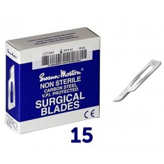 Scalpel Blades #15 (100pcs) for #3 Handle
