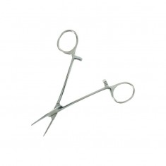 Straight Locking Forceps with Smooth Jaws (130mm)
