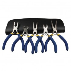 Mini Pliers Set with Zip-Up Case (5pcs)