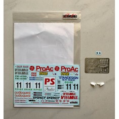 1/24 BMW M3 E30 Macau Guia 93 Winner C. Kwan Decal with Resin Mirror and PE