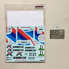 1/24 BMW M3 E30 Macau Cup 91 #21 Decal with PE