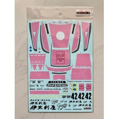 1/24 Porsche 935 K3 Le Mans 80 Team Gozzy Kremer Racing Decal