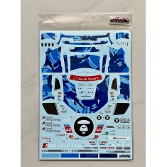 1/24 Audi R8 LMS Cup Sepang 2016 AAPE / Phoenix Racing Asia Decal