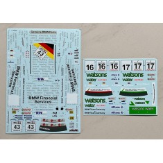 1/24 BMW 320i E46 FIA WTCC Race of Italy 2005 BMW Team Deutschland #43 Decal