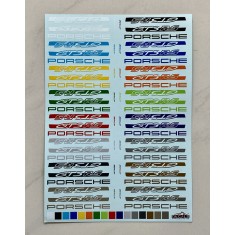 1/24 Porsche 911 GT3 RS Stripe Decal Set