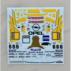 1/24 Opel Calibra V6 4X4 DTM 1994 Opel Team Joest Decal