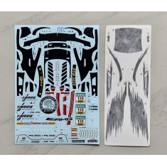 1/24 Mercedes AMG GT Evo DTM 2024 Mercedes-AMG Team Winward Decal