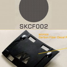 1/24 Carbon Fiber Decal Pattern B Plain