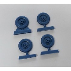 Wheels for 1/35 Volkswagen Type 82E/825 Pick Up (Front and Rear)