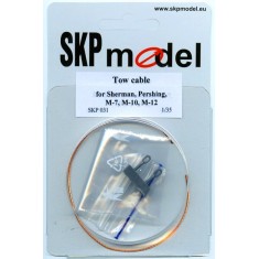Tow Cable for 1/35 Sherman, Pershing, M-7, M-10, M-12