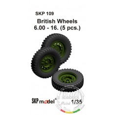 1/35 British Wheels 6.00 - 16