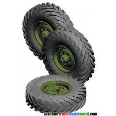 1/35 GAZ 66 Wheels for Eastern Express/Revell kits