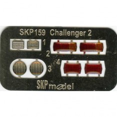 1/35 British Challenger II Lenses and Taillights for Tamiya kits