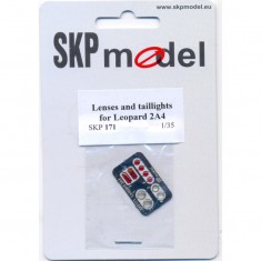 1/35 Leopard 2A4 Lenses & Taillights for Hobby Boss kit