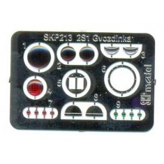 1/35 2S1 Gvozdika Lenses and Taillights for Trumpeter kit