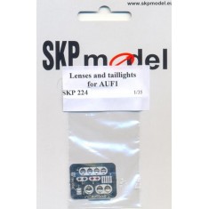 1/35 French AUF1 SPG Howitzer Lenses & Taillights for Meng Models
