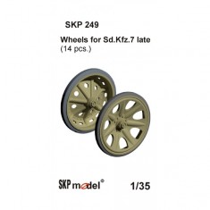 1/35 SdKfz 7 (Late) Wheels for Dragon kit