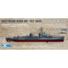 1/700 WWII Gearing Class Destroyer DD-742/DD-831