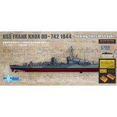 1/700 USS Frank Knox DD-742 1944 Full Hull Gearing Class Destroyer [Deluxe Edition]