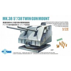 1/72 Mk.38 5''/38 Twin Gun Mount