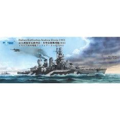 1/700 Italian Battleship Andrea Doria 1941
