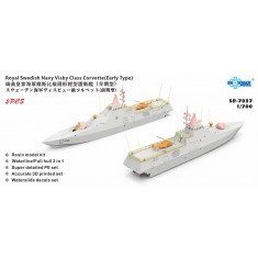 1/700 Royal Swedish Navy Visby Class Corvette Early Type
